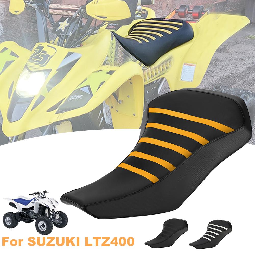 For LTZ400 Seat Cover Motorcycles Accessories Rain Gripper Soft Saddle Dust Cover Waterproof For Suzuki LTZ 400 Dirt Bike ATV