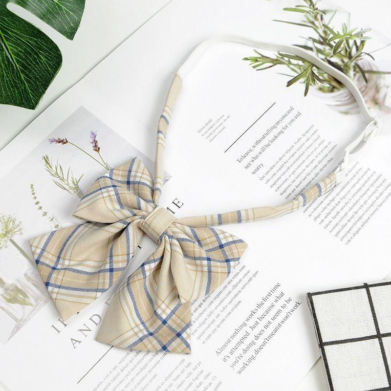 Jk Uniform Collar Bow Tie With Polyester Fabric And School Style For Girls