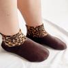Women's Fleece-Lined Anti-Slip Indoor Floor Socks - Soft Sole Carpet Socks for Autumn/Winter Warmth