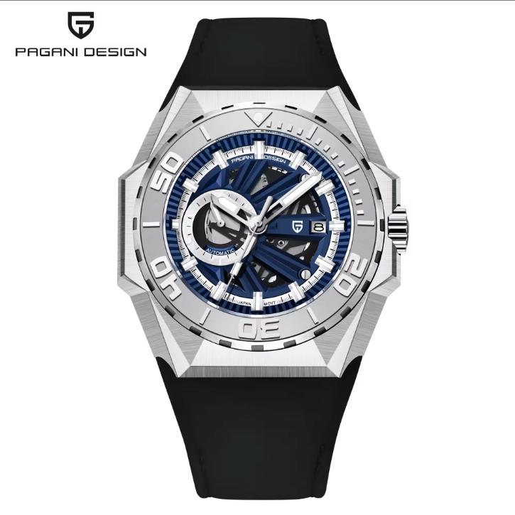 PAGANI DESIGN YS007 Men Mechanical Wristwatch Luxury Brand Japan 8217 Movement Hollow Waterproof Watches