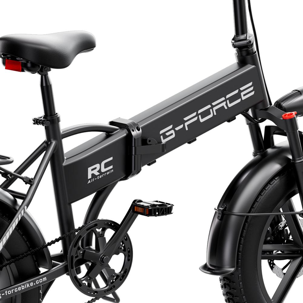 G-FORCE RC 48V15Ah Battery Folding Electric Bicycle 750W Motor 45KM/H Top Speed 20 Inch  Fat Tires City Commuting E-Bike