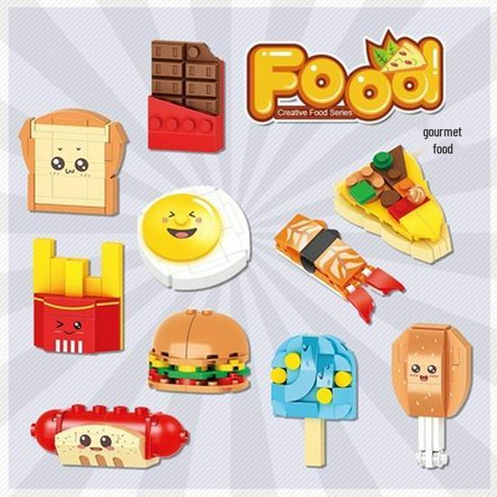 Heng San He 6033 Zodiac Animal Model Building Blocks - Educational Toy for Kids