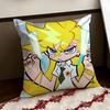 Anime Ppanty and stocking Cushion Cover Reversible Soft Durable Pillow Cover Home  Car MultiScene Use for Daily Comfort