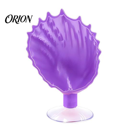 Colorful Aquarium Decor Betta Fish Hammock, Shell Resting Pad with Suction Cup, Aquatic Pet Supplies Bubble Nesting Habitat for Tank, Accessories Cup