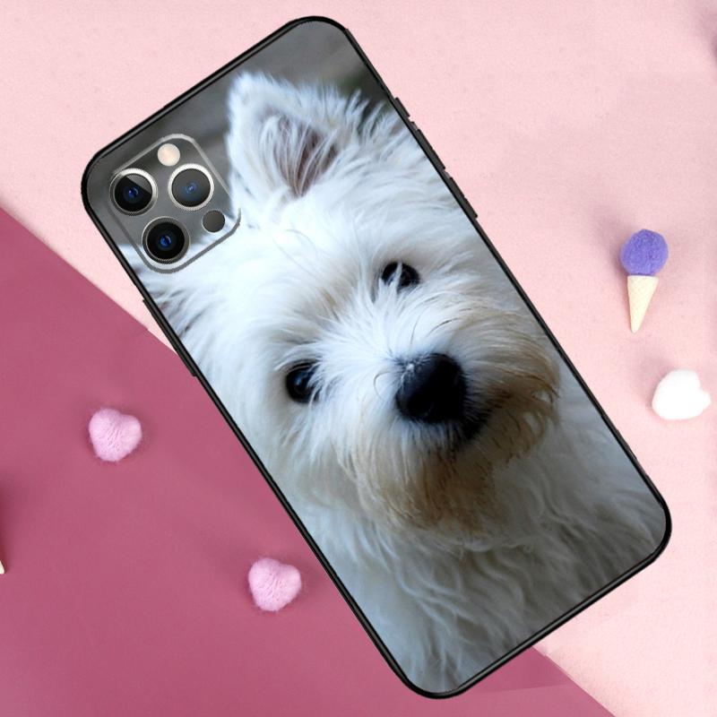 Westie Dog Phone Case For iPhone 17 Pro Max 14 15 16 Plus 11 Pro Max 12 13 Mini 16e 17 Air Back Cover