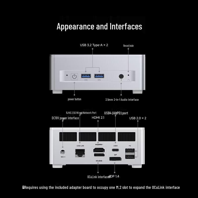 MINISFORUM X1 Lite-255 AMD Ryzen 7 Mini PC (Barebone) (CN version)