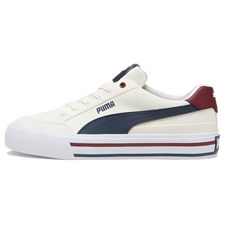 New PUMA Court Classic Vulc Fs 'White Navy' 396353-01