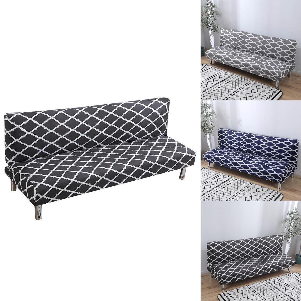 Versatile Stretch Geometry Sofa Bed Cover With Great Elasticity For Easy Fit