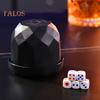 1 Set Dice Cup with Base 5 Dot Dice Heavy Duty Manual Shaker Cup Adults Family Night Bar Party Gambling Drinking Board Game Casino Equipment