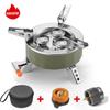 Camping Burner 6800W Big Power Portable Foldable Outdoor Tourist Head Picnic Survive Warm Gas Stove For Hiking Fishing BBQ Stove