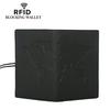 RFID Card Holders Genuine Leather Travel Covers for Passports Map Card Holder Bussiness