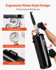 Portable Tire Bead Seater, 2.1 Gal / 8 L Air Bead Blaster, Handheld Tire Inflator Tool, 87-116 PSI Operating Pressure, Trigger Seating Inflator for