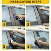 6Pcs Car Window Pillar Posts Door Trims Cover Fit For KIA Seltos 2020 2021 2022 2023 Auto BC Column Glossy Black Stickers Parts