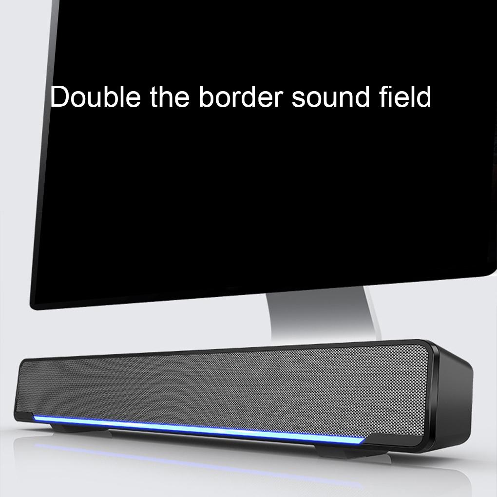Soundbar Wired And Wireless Bluetooth 5.0 Speaker For TV Soundbar With Subwoofer Wireless Bluetooth Sound Bar For TV Laptop