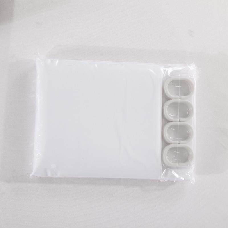 3D Waterproof Bathroom Shower Curtain Mildew Proof Thickened Polyester Bath Curtain Shower Curtains Environmental Toilet Door Curtain