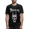 Trivium Men Fashion Short Sleeved Cotton Short Sleeved T Shirt