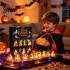 Halloween Window Decorations Box Set Days Patchwork 2026 24 Advent Calendar Ghost Countdown October Flat