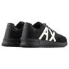 Armani Exchange Polyester Round Toe Lace-Up Low-Top Casual Shoes Men sneaker Black XUX071XV5271M217