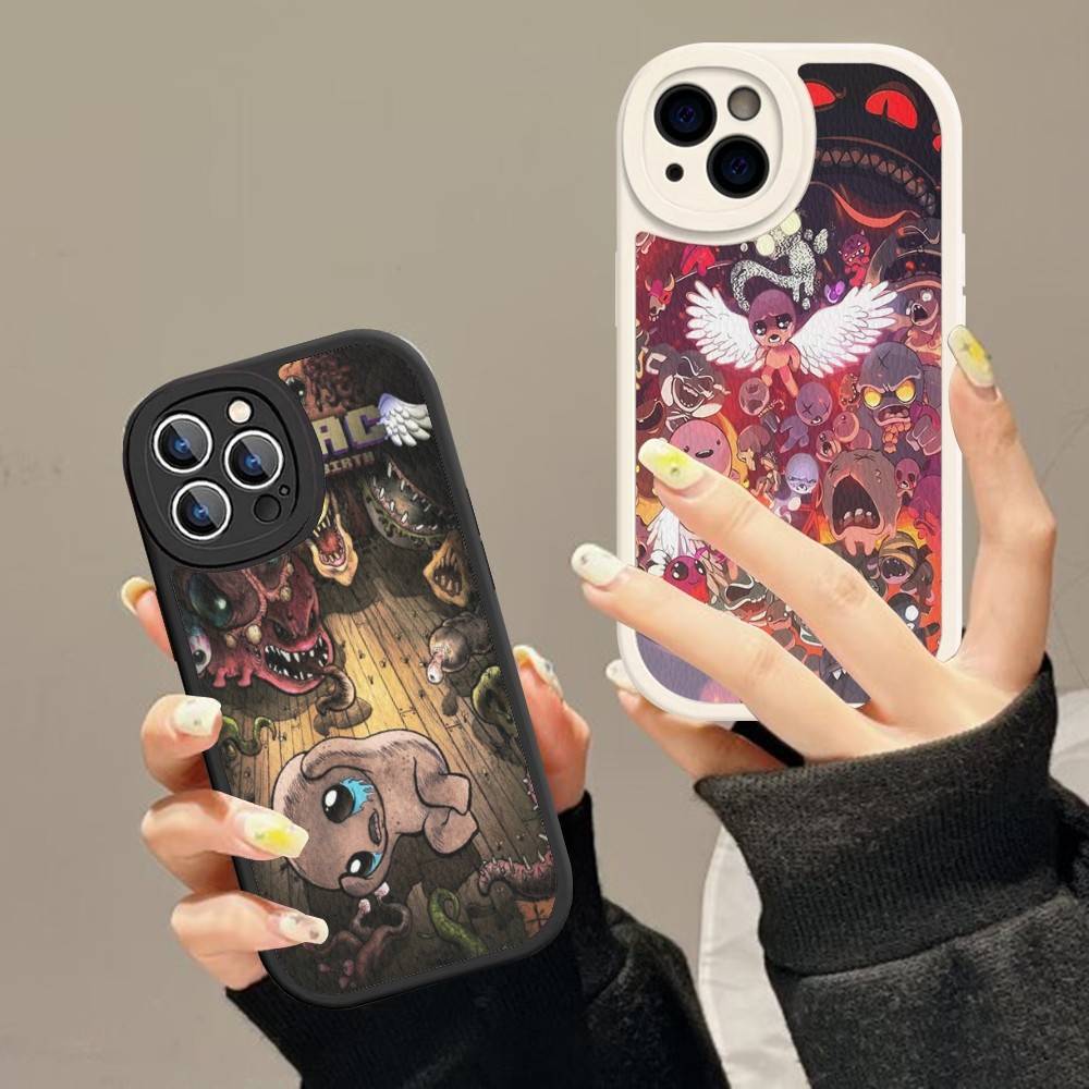 Action Game The Binding Of Isaac Phone Case For IPhone 16 15 14 13 12 11 Pro Max Plus Leather Cover