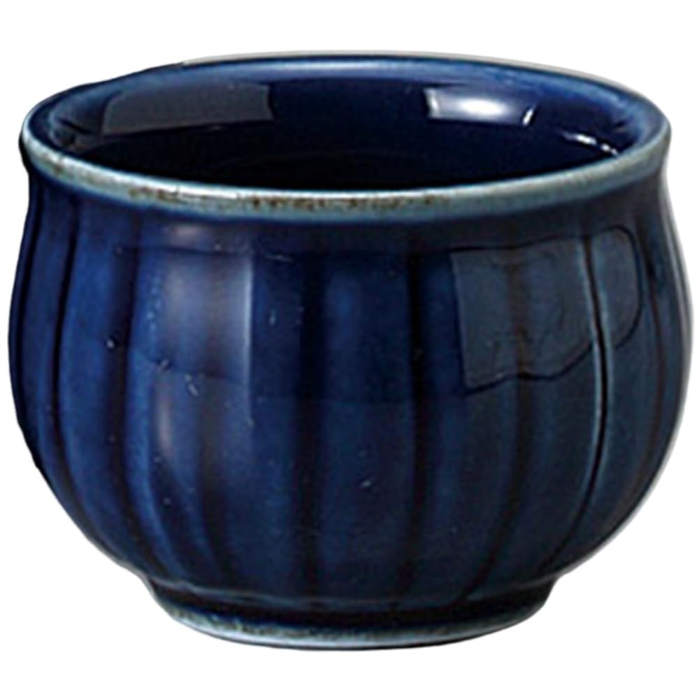 Sake Tokkuri and Ochoko Bottle and x Lapis Chrysanthemum Shape 2 Tokkuri Bottle and Sake Mino Ware Pottery Ale-net Set, (Sake Cup) Set, 8.5cm H14.5cm,