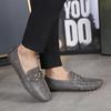 Men's Casual Leather Shoes Lightweight Loafers Moccasins Slip on Classic Male Comfortable Driving Shoe