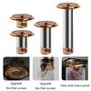 Extended Floor Drain Cores Antiodor Drainer Shower Strainer Cover AntiBlocking Round Floor Strainer Hair Catcher