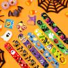 12/24 Stück Halloween Basteln Schnapparmbänder Piñata Spielzeug Beute Party Geisterfest Klatscharmbänder Kindergeburtstagsparty DIY Dekorationen