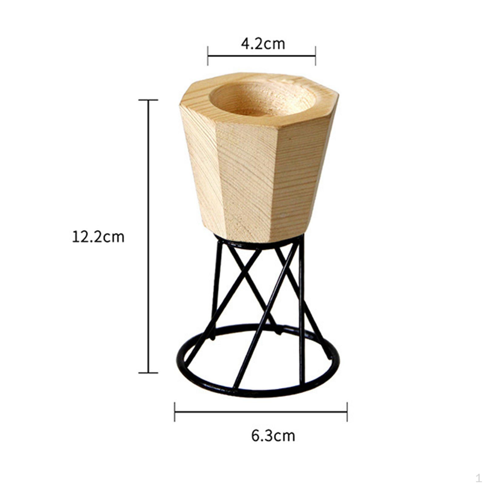 en Tealight tick Candelabra Housewarming Room Dinner for Pillar Farmhouse Natural