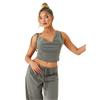 Missy Empire Womens/Ladies Asymmetric Cowl Neck Crop Top