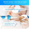 1 Set Safe Vibration Painless Vacuum Electric Cordless Ear Wax Pick Cleaner Remover Spiral Ear-Cleaning Device Dig Wax Earpick