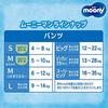 [Pants S Size] Moonyman Diapers (4~8kg) 216 Pieces (72 Pieces X 3) Case Item