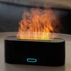 Flame Diffuser Portable Rechargeable Room Humidifier Waterless Auto-Off Protection Simulated Flame Personal Humidifier For Home