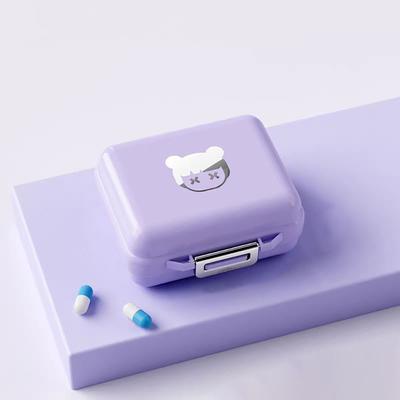 Portable Pill Box, Jewelry Sealed Storage Box, Weekly Pill Box, Pocket Pill Box Pill Dispenser Tablet Box, Suitable For Travel