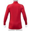 Mizuno Long Size Red Baseball/Softball Fleece-Lined (High Neck, Sleeve) 12JA2P12, Small,