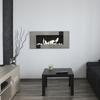 Wall Mounted Bioethanol Fireplace DELTA 2 QUBE TÜV