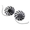 2pcs/Set ZT-A30700E-10P GPU VGA Cooler Fan For ZOTAC GAMING GeForce RTX 3070 Twin Edge Replace CF1010U12S + CF9015H12S