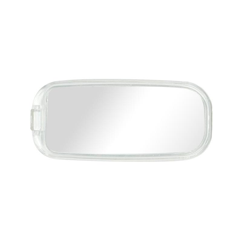 

Portable Mobile Phone Back Attached Mirror Bracket with Mirror Lazy Desktop Live Broadcast Folding Acrylic Mobile Phone Holder Opp bag packaging