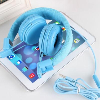 ABS Wired Ear Headphones New Wired 11Colors Wired Headphones Stylish Headband Earphones for IPad Tablet Wired Ear Headphones