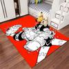 Anime-Style Robot Character Carpet suitable as a non-slip mat for the living room or bedroom sofa