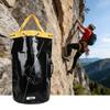 Climbing Rope Storage Bag PVC Water Proof Climbing Rope Bucket Backpack with Drainage Holes for Caving Waterfall Outdoor Adventure