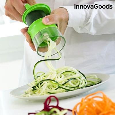 Vegetable Cutter - InnovaGoods - Mini Spiralicer - ABS - Stainless Steel - Contemporary Design