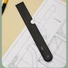 W89C Multipurpose Engineering Ruler Folding Portable Ruler Fan Shaped Scale Ruler
