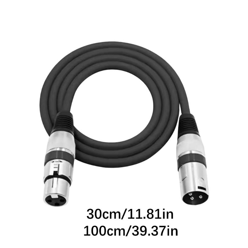 Quality Microphones Cord 3Core XLR Cable XLR Male to Female Cord Perfect For Mixer Amplifiers And Music Gears Wire