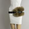 Gothic Waist Belt Stylish Furred Waist Chain Belt Elaborate Chain Belly Chain for Dress Cowboy Belt Waist Chain