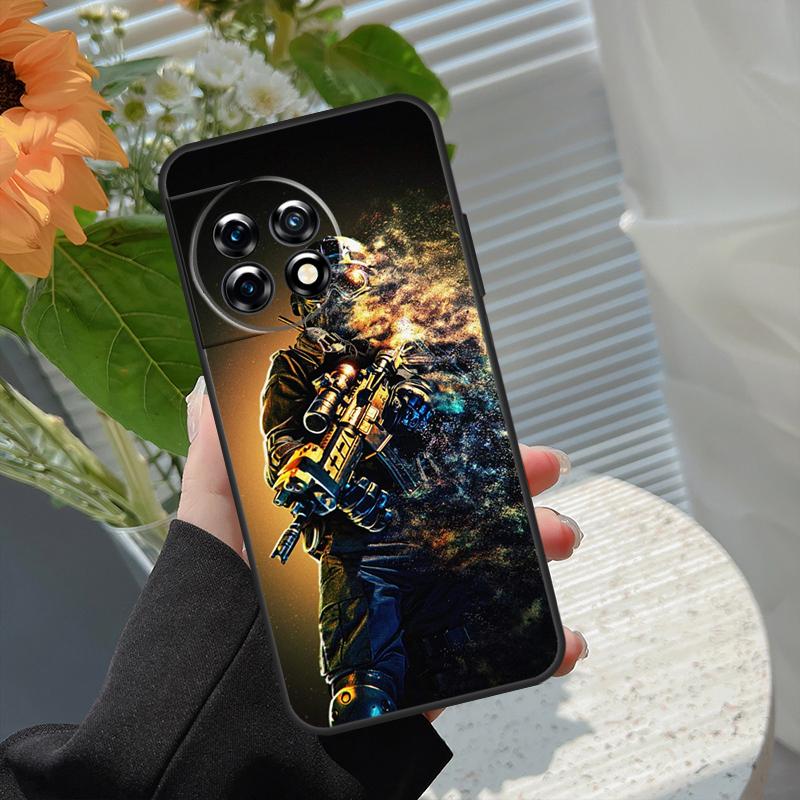 

Army Soldier Special Forces Case For OnePlus 15 15R 12 12R 13T 13R 13 11 10 10R 10T 8T Nord 5 CE 2 3 4 Lite N20 N30 Cover OnePlus 8Pro