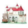 EPOCH Sylvanian Families Sparkling Waterside Red Roof House Toy Dollhouse 3+