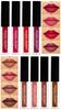 HUDACRUSH BEAUTY Mini Lipsticks Combo Pack of 8 Liquid Matte Lipstick Set, Red and Nude Edition