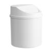 Desktop Plastic Trash Can   Cover Multifunctional Tiny Garbage Bin with Lid for Living Room Decor