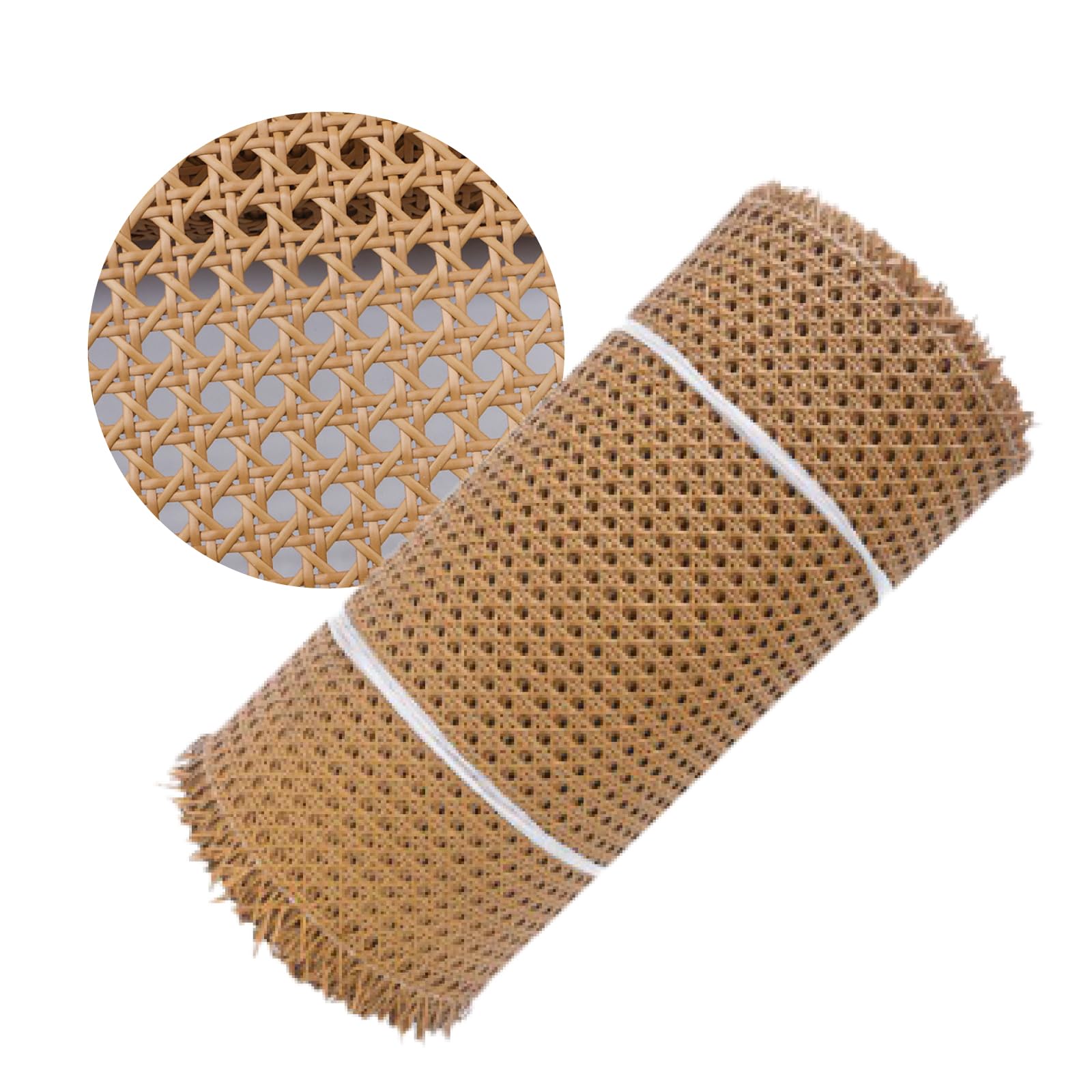 

nijimomo Ротанг Искусственный Сделай сам Ротанг Плетёное Сиденье для Стула Кагомэ, 35x100см, ПЭ, Плетение, Плетение, Переделка, Ремонт, (коричневый)