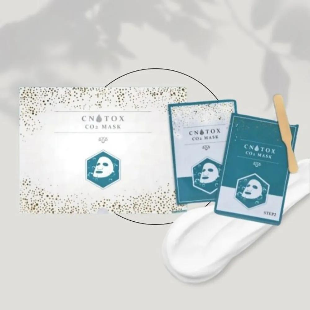 CELLVIA CNTOX CO2 Mask 10-Pack Carbonated Mask Pack for Removing Impurities